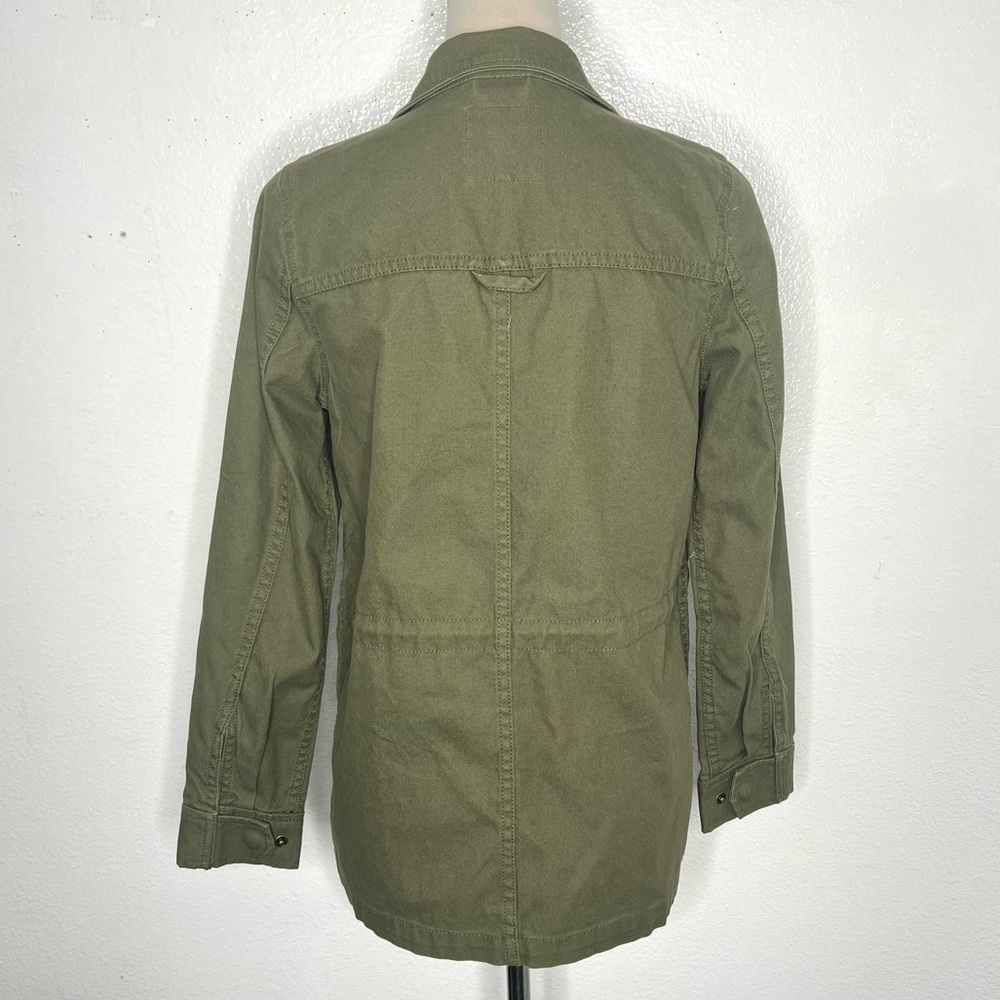 MADEWELL Dispatch Jacket Olive Army Green Military Style Canvas Size XS - Picture 8 of 15
